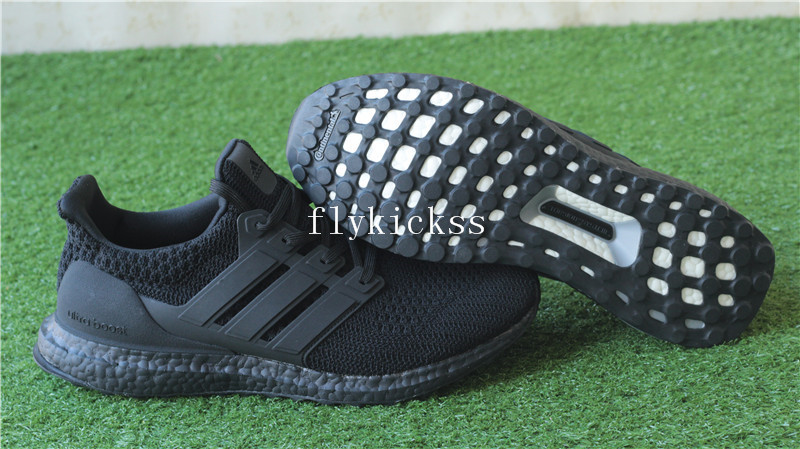 Real Boost Adidas Ultra Boost 4.0 Triple Black BB6157